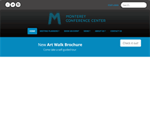 Tablet Screenshot of montereyconferencecenter.org